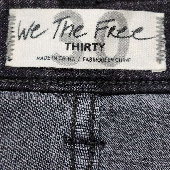 Free People We The Free Irreplaceable Flare Jeans 30 NWOT High Rise Bell - Picture 3 of 16